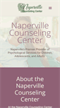 Mobile Screenshot of napervillecounseling.com
