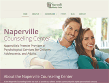 Tablet Screenshot of napervillecounseling.com